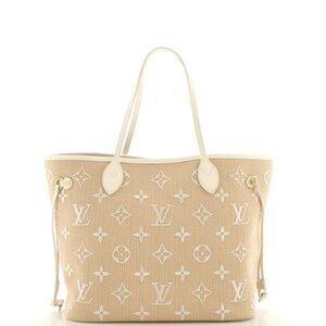 Sold Out! Louis Vuitton Neverfull NM
Monogram Embroidered Cotton MM